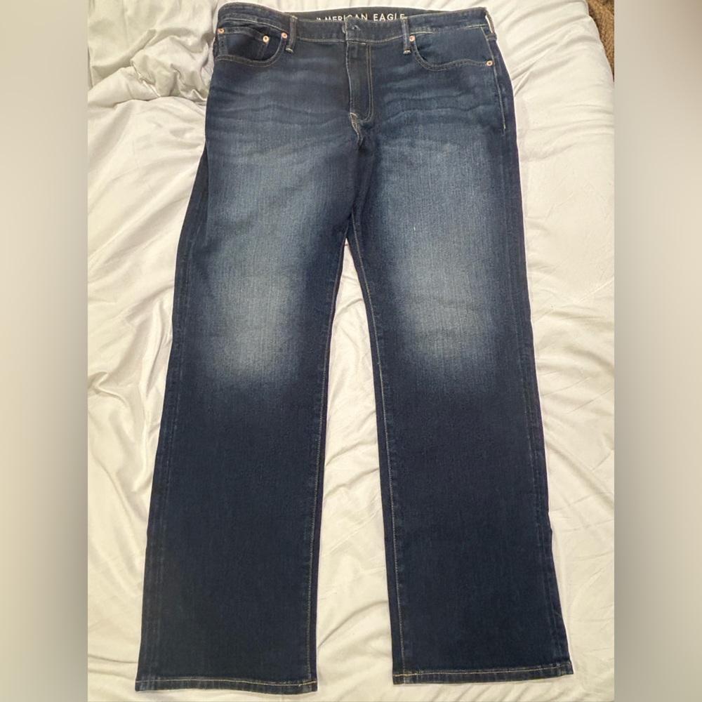 American Eagle relaxed straight jeans